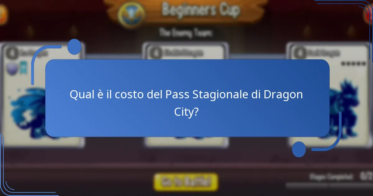 Come si confronta il Pass Stagionale di Dragon City con le stagioni precedenti?